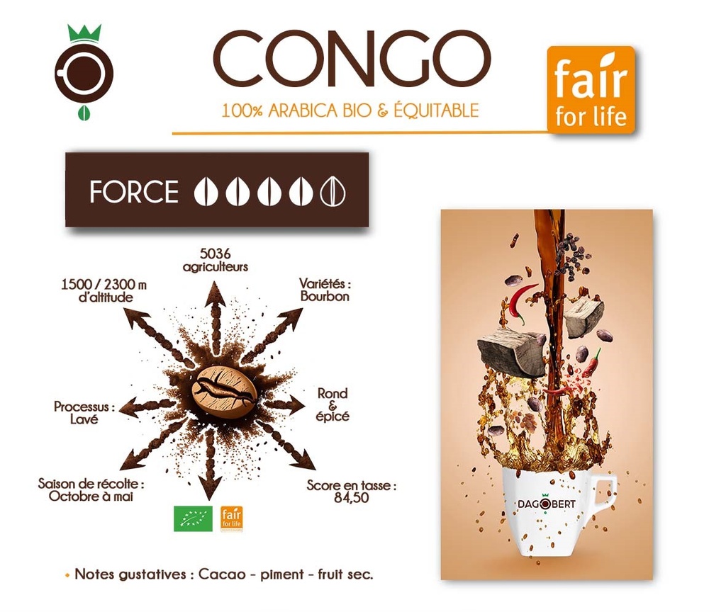 CAFE CONGO BIO 