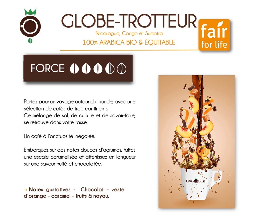 CAFE GLOBE-TROTTER BIO
